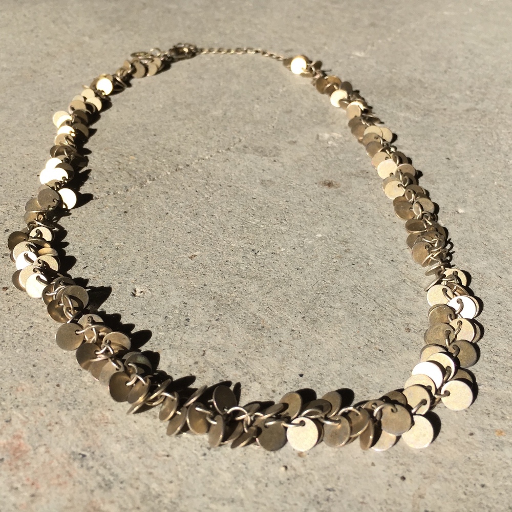 Lydell NYC - Brushed Metal Necklace